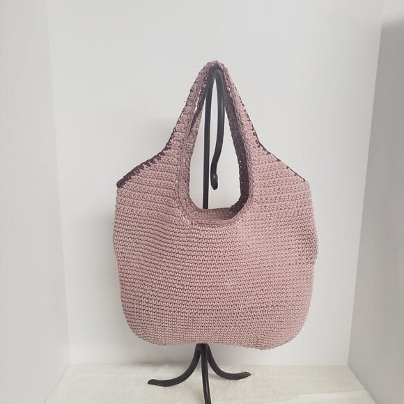 NWT Madewell Wisteria Dove Crochet Boho Festival Shopper Shoulder Bag - Picture 14 of 14